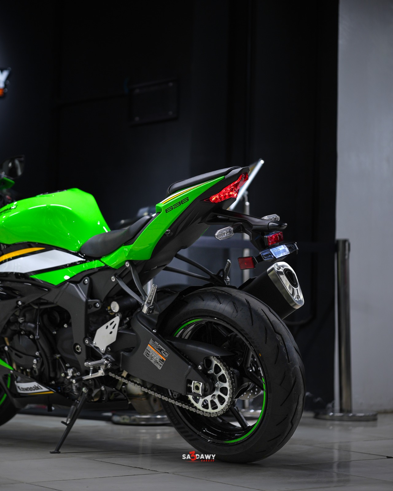 もりさん 専用 KAWASAKI ZX6R 2025 -GREEN